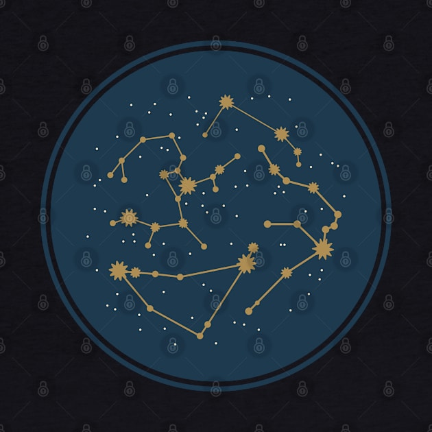 Zodiac Constellations by tramasdesign